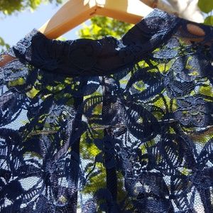 Lace gown